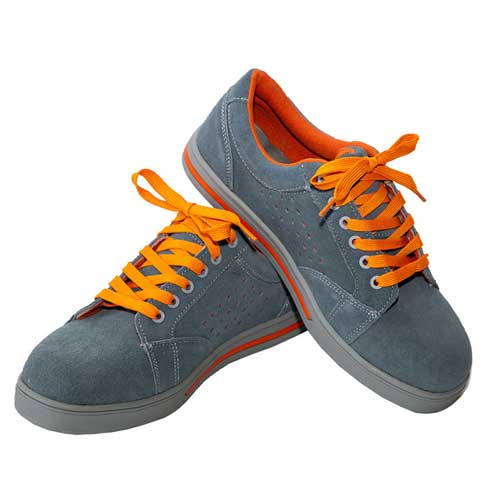 Рабочие кожаные кроссовки KANSAS